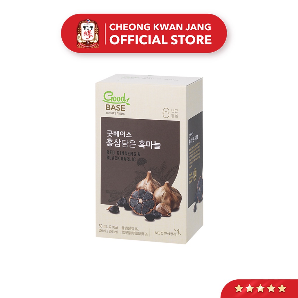 Nước Sâm Hàn Quốc Goodbase Vị Tỏi Đen KGC Cheong Kwan Jang (50ml x 30 gói)