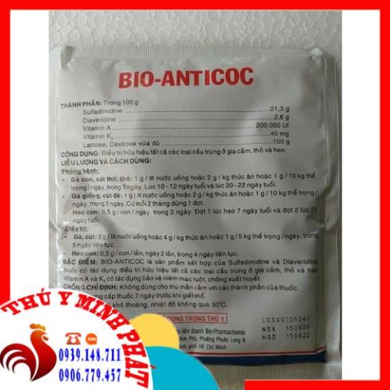 BIO ANTICOC GÓI 100GAM