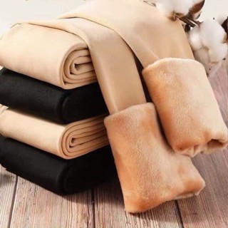 [HOT] Quần tất nữ lót lông giữ nhiệt màu da đen dày đẹp mùa đông siêu ấm có sỉ