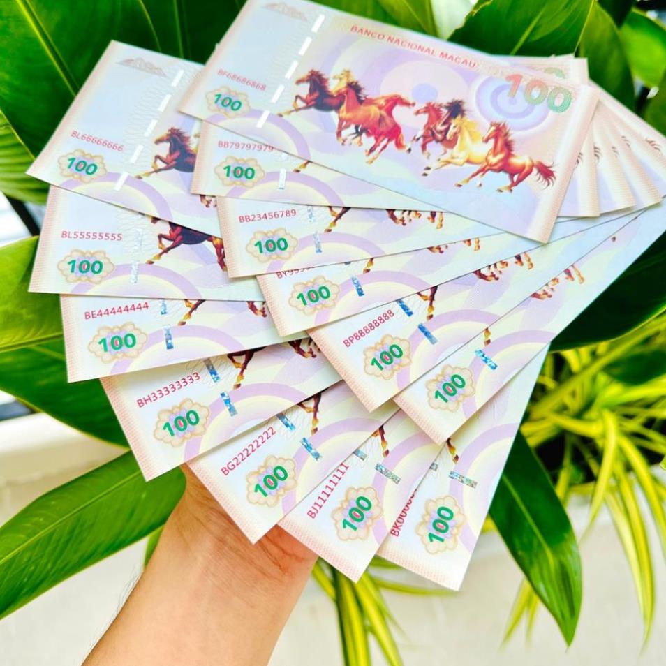 Bộ 13 Tờ Seri Siêu Vip Mã Đáo Thành Công Lưu Niệm Macau Sảnh Rồng, FULL 0-9 Cực Vip, Taxi 68-79)