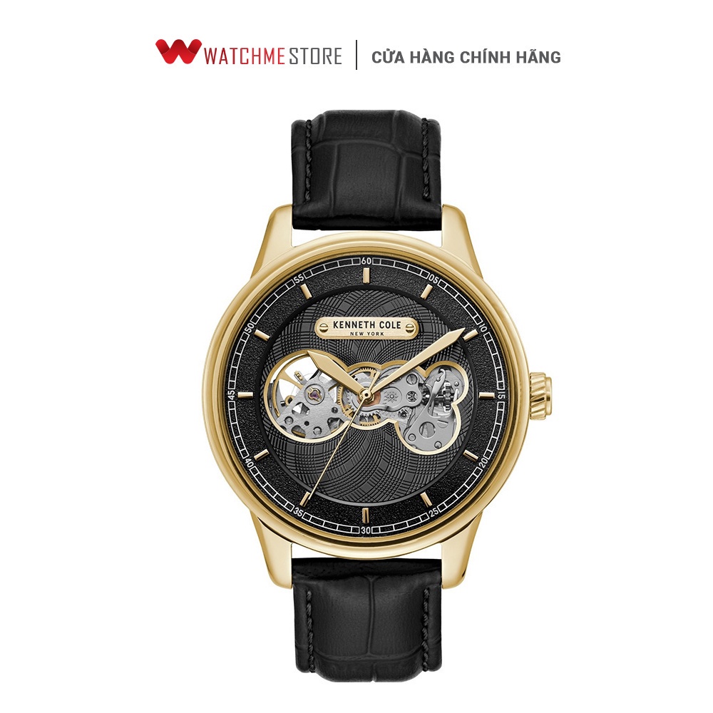 Đồng hồ Nam Kenneth Cole dây da 44mm - Automatic KC51020003