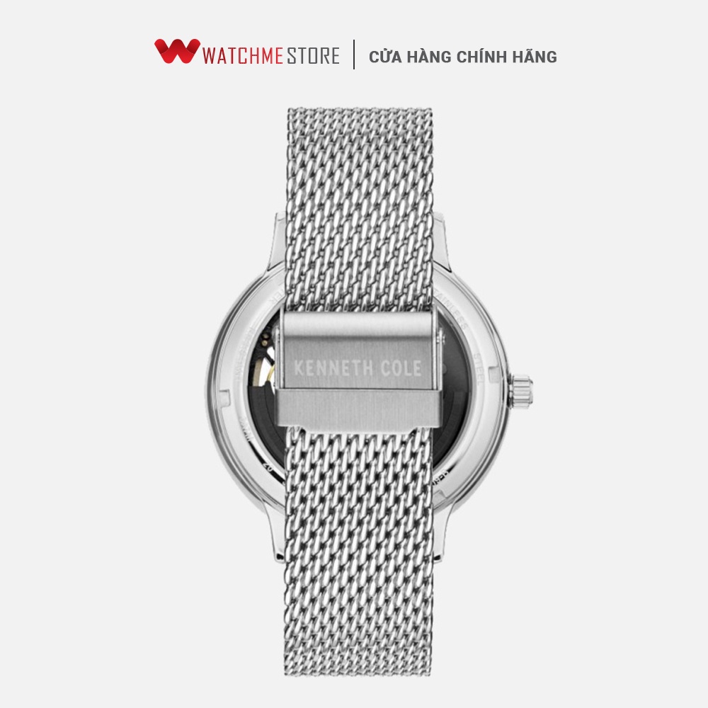 Đồng hồ cơ Nam Kenneth Cole New York dây thép không gỉ 43mm - đồng hồ cơ -  Automatic chính hãng KC50780005
