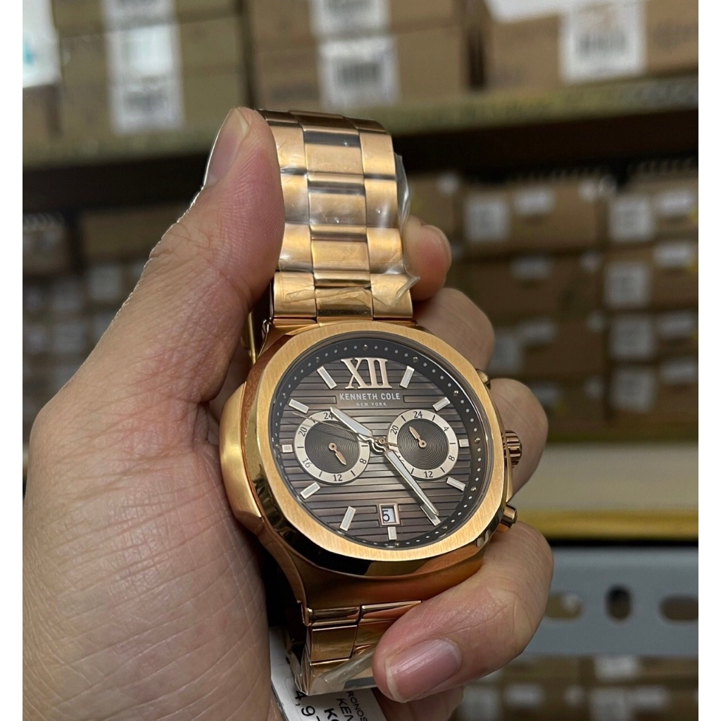 Đồng hồ Nam Kenneth Cole dây thép không gỉ 40mm - Dress Sport KC51017005