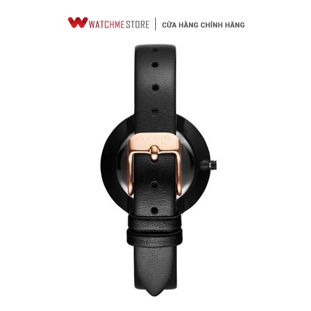 Đồng hồ Nữ MVMT dây da đen 32mm - D-FB01-BLBL - Đồng hồ chính hãng