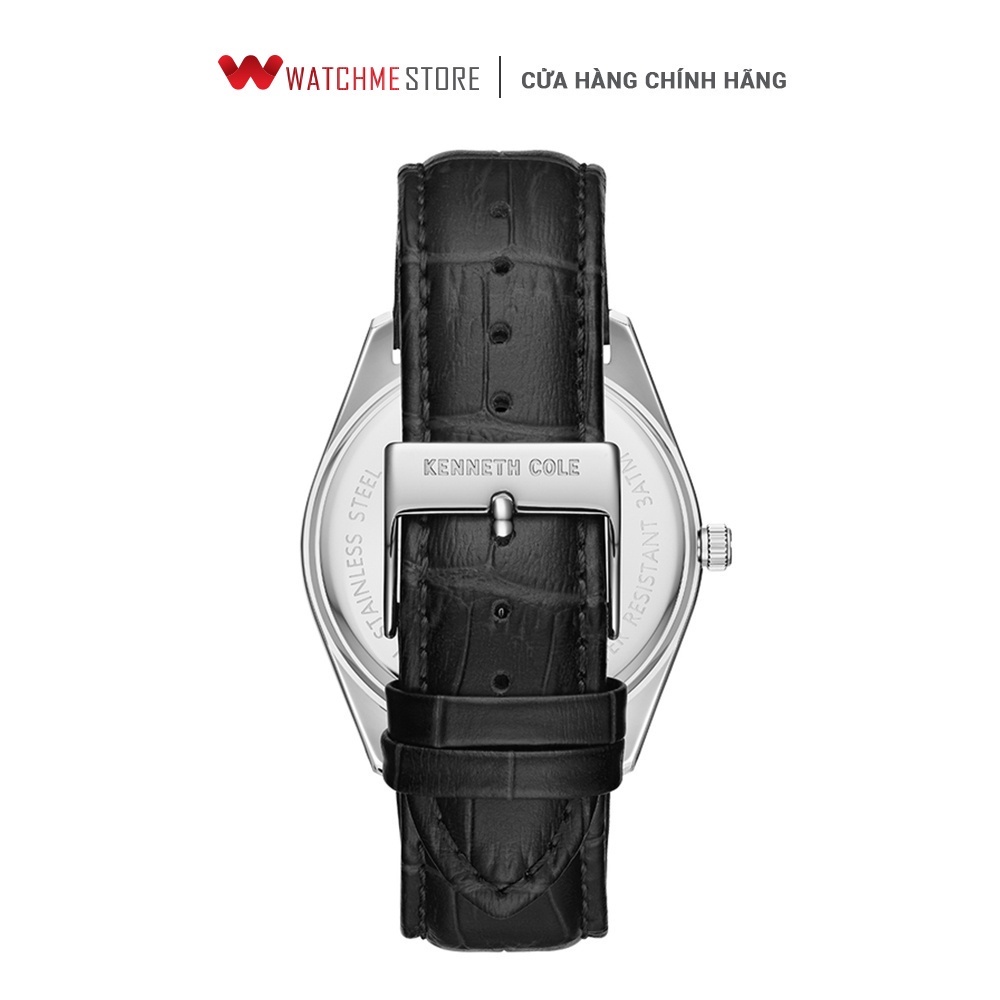 Đồng hồ Nam Kenneth Cole dây da 41mm - Genuine Diamond KC51022010