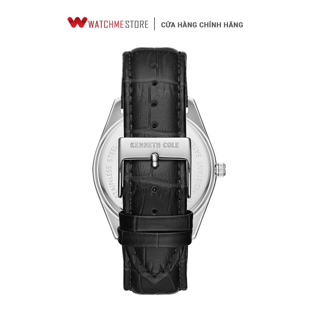 Đồng hồ Nam Kenneth Cole dây da 41mm - Genuine Diamond KC51022009