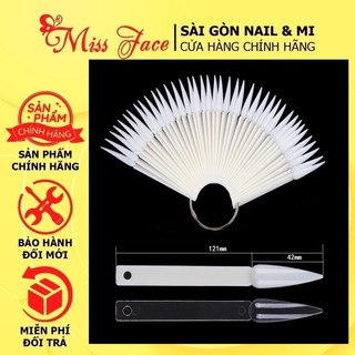 Móng que form nhọn - Móng tập sơn gel - vẽ gel - Design nail - Móng que kèm sâu tiện lợi -
