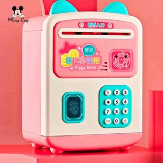 Máy ATM mini vân tay thông minh cho bé PTLUXURY Két sắt mini tiết kiệm tiền sử dụng vân tay thông minh cho bé dễ sử dụng