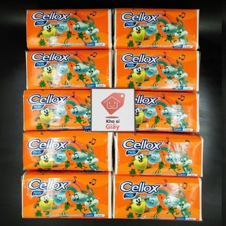 Thùng 40 gói rút lụa cao cấp cellox - giấy lụa siêu mềm mịn và dai