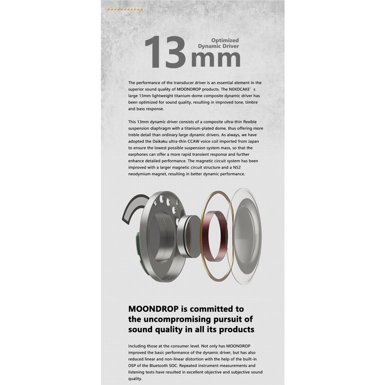 Tai nghe Bluetooth Moondrop Nekocake Girl Frontline Phiên Bản Giới Hạn | anime girl – MITSUKIYUKI | Bluetooth 5.2