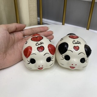 Heo đất mini tiết kiệm vàng dreco trang trí - Lợn đất size nhỏ siêu dễ thương có thể tiết kiệm vàng