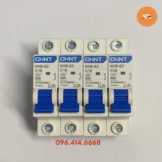 Aptomat 1 pha 6a/10a/16a/20a/25a/32a/40a/50a/63a chint nxb-63, cb tự động hàng chính hãng