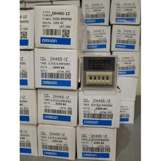 Relay thời gian omron dh48s-s,1z, 2z công tắc hẹn giờ dh48s