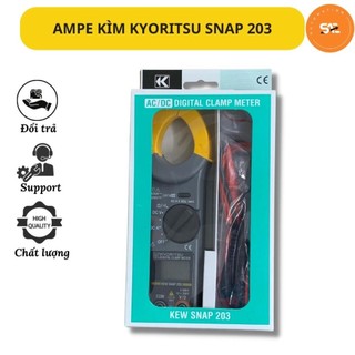 Đồng hồ ampe kìm vạn năng kew snap 203 hãng kyoritsu