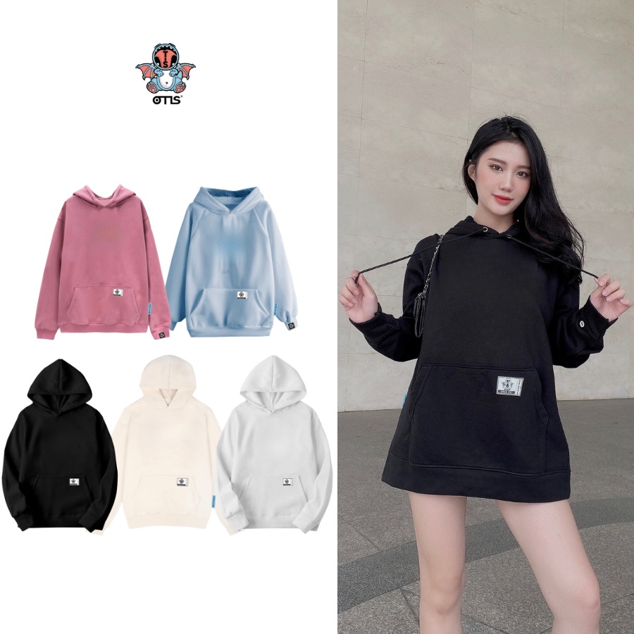 Áo khoác hoodie nỉ cotton chui đầu Local Brand OTIS CLUB - HOODIE CHUI ĐẦU TRƠN