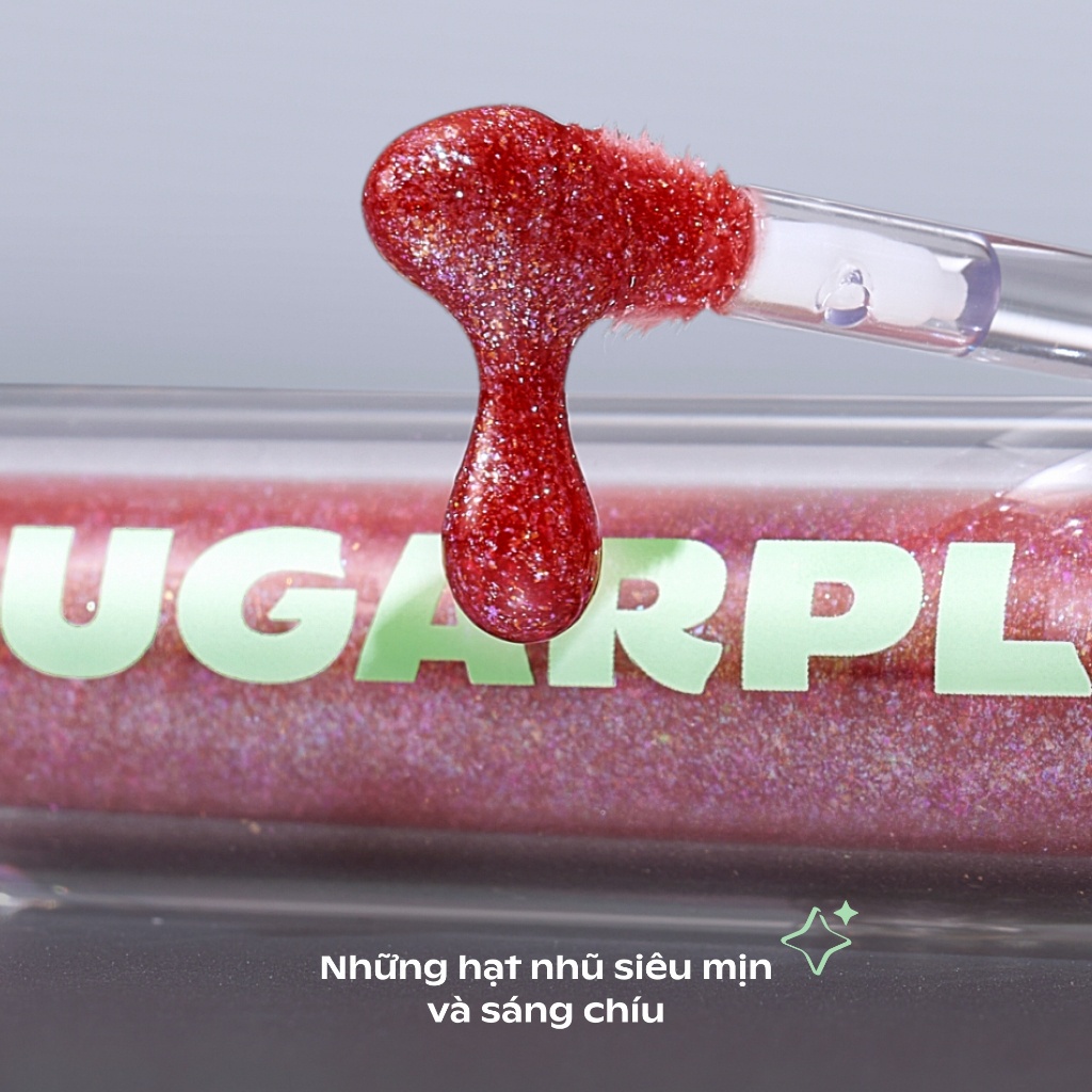 Son Nhũ Bóng OFÉLIA SUGARPLUM MintyIce Sparkling Gloss (3.7g)