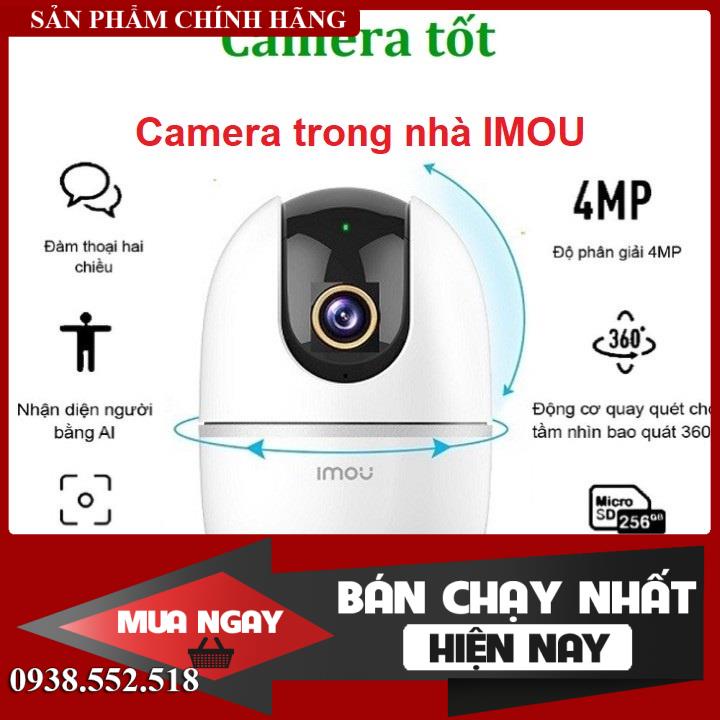 Camera IMOU Trong Nhà A42P 4MP 2K Siêu Nét Quay 360 độ