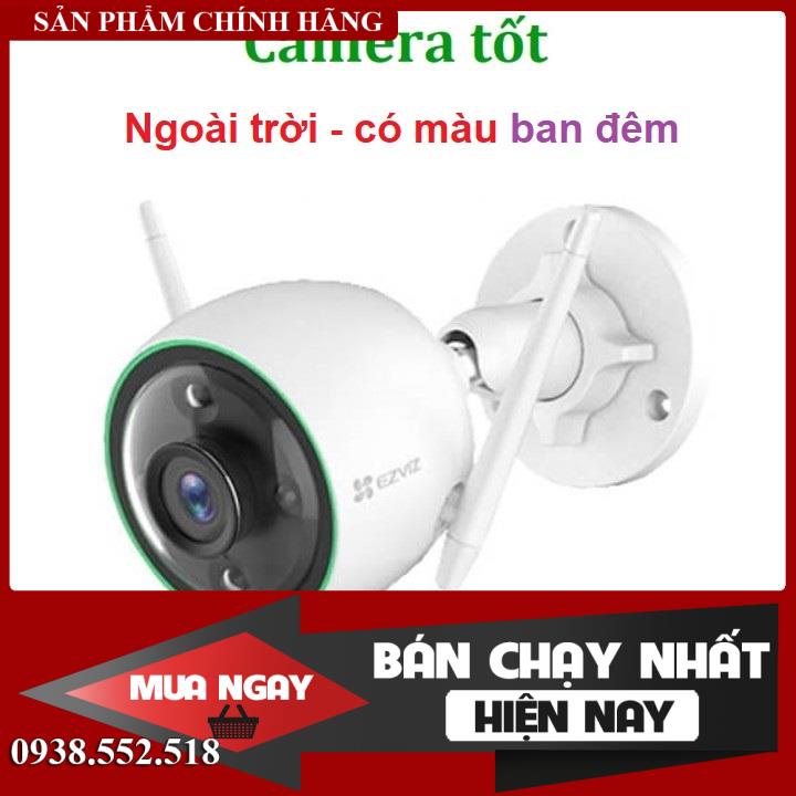 Camera EZVIZ C3N 2MP 1080P ngoài trời công nghê AI thông minh-Có mầu ban đêm