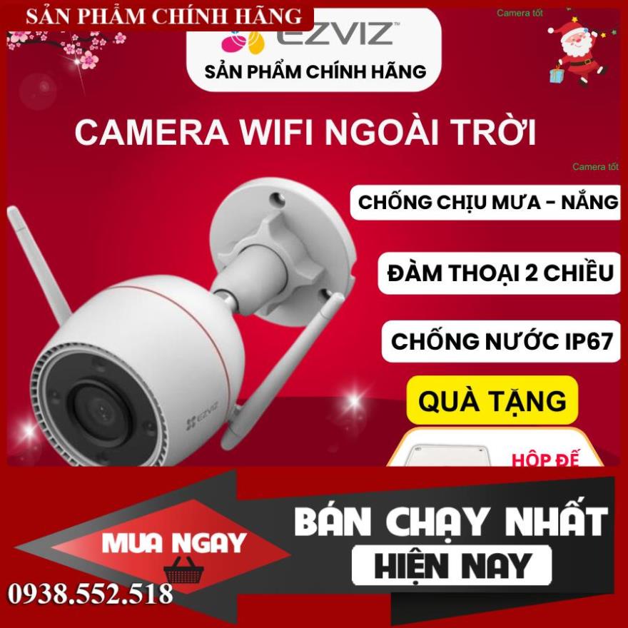 Camera Ezviz H3C C3TN 3MP 2K / 1080P 2MP Ngoài trời - Có mầu ban đêm - AI Thông minh