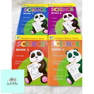 Sách - Preschool Science - bộ 4 cuốn