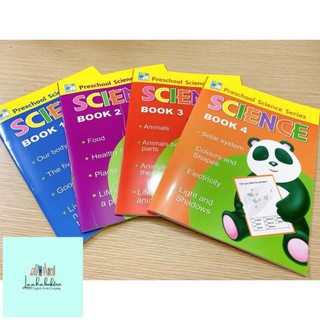 Sách - Preschool Science - bộ 4 cuốn