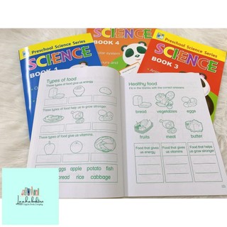 Sách - Preschool Science - bộ 4 cuốn