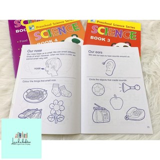 Sách - Preschool Science - bộ 4 cuốn