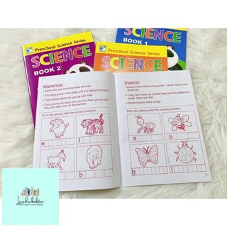 Sách - Preschool Science - bộ 4 cuốn