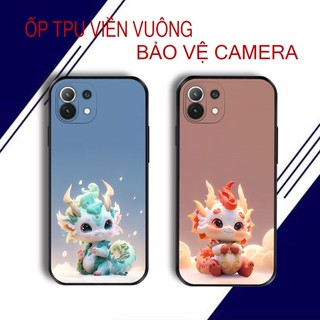 Ốp lưng xiaomi mi 11 , mi 11t , mi 11 lite , mi 11 pro tpu cạnh vuông | kind case ốp lưng bảo vệ camera
