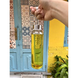Bình nước thủy tinh saffron cao cấp 500ml