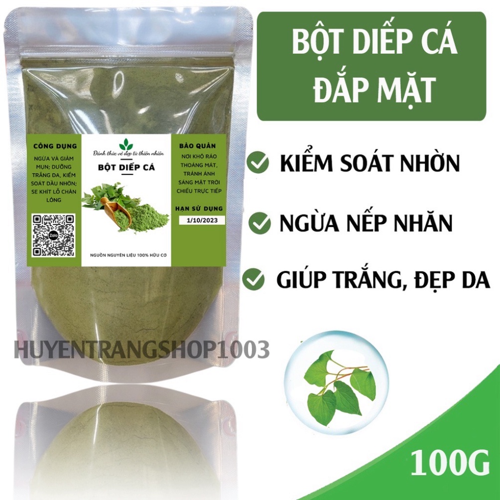 Bột Diếp Cá Sấy lạnh nguyên chất 100% - CONA OFFICIAL