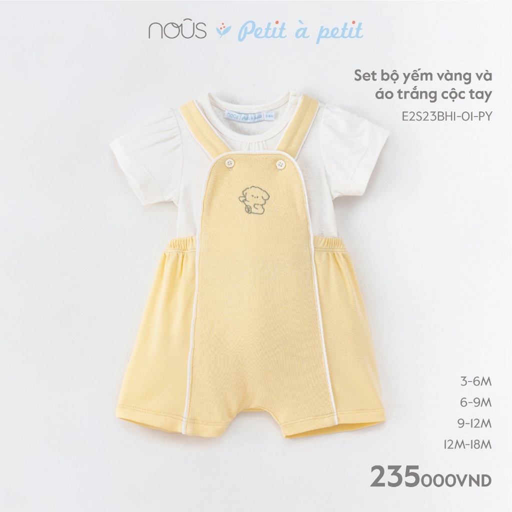 Set váy và mũ bèo vai Hồng - Nous Bình Dương - SPE0212