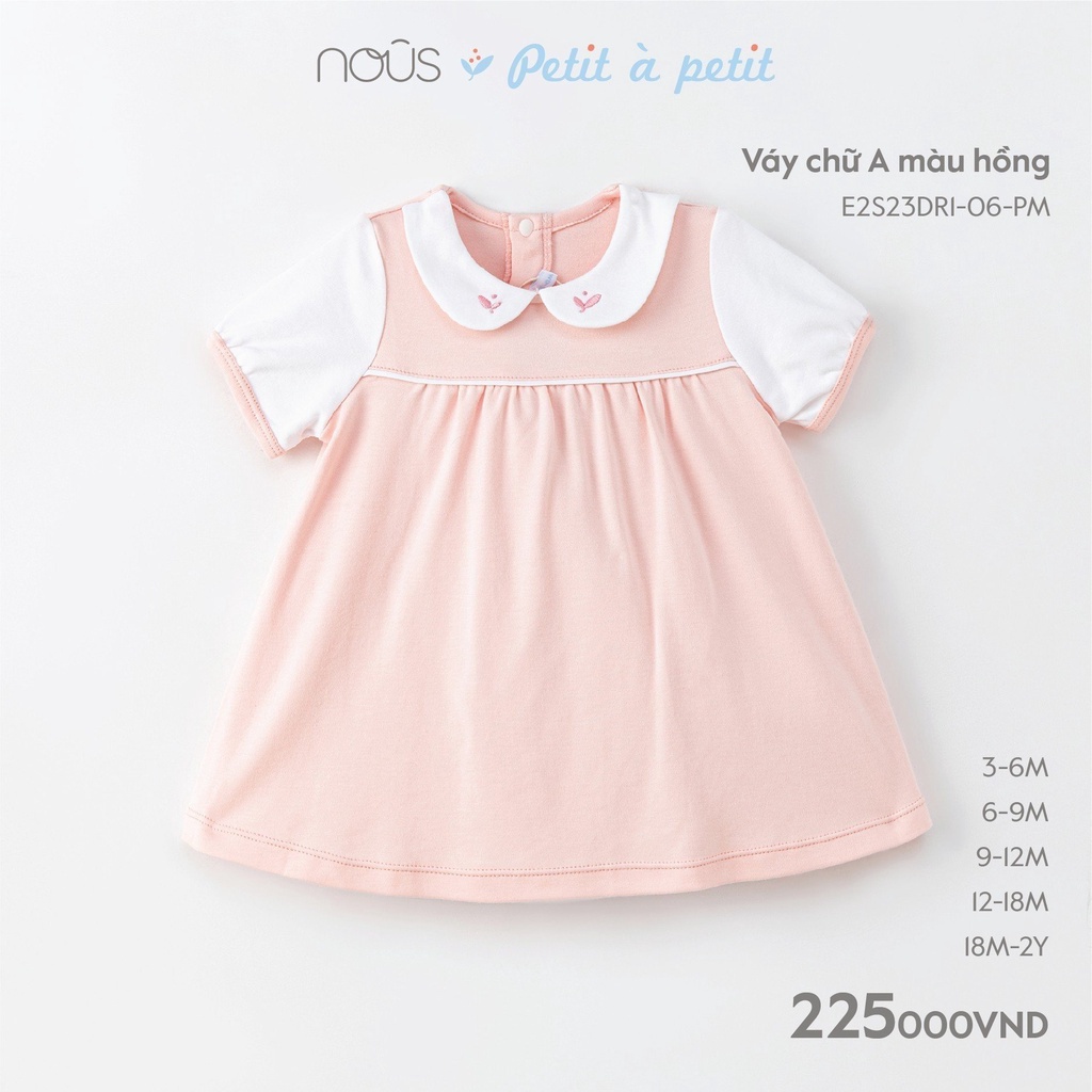 Bộ Quần Áo Trẻ Em Nous Cộc Petit kẻ tím Nu Petit - Nous Bình Dương - Bipbipstore