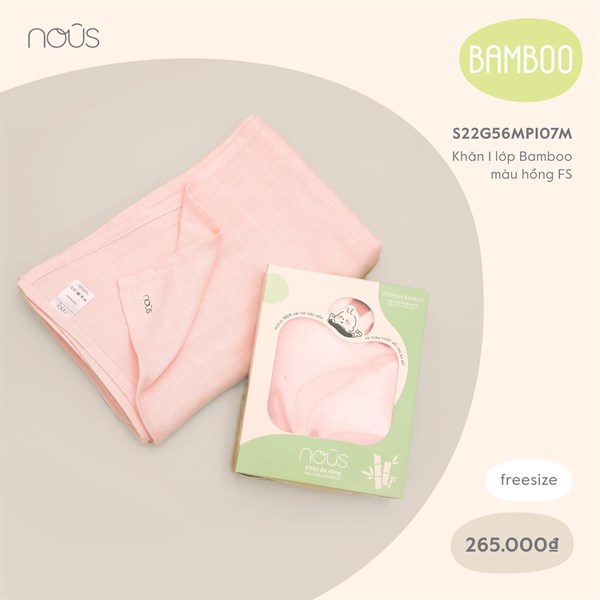 Khăn xô 1 lớp, 2 lớp, 3 lớp nous đủ màu- khăn cotton - khăn sợi tre - khăn bamboo - bipbipstore nous bình dương