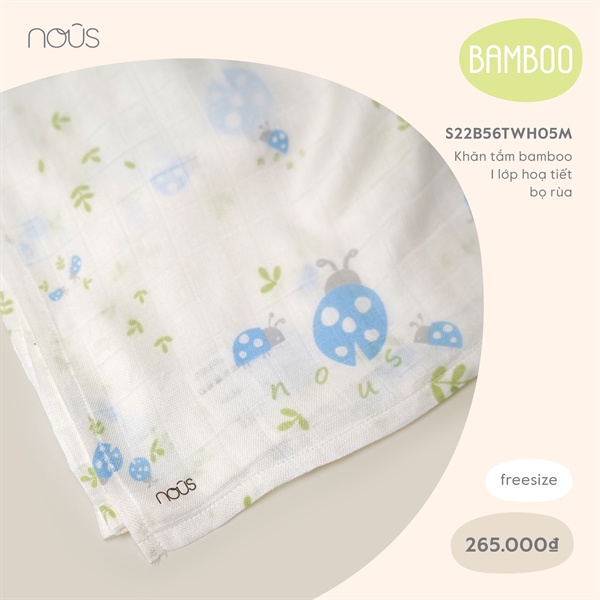Khăn xô 1 lớp, 2 lớp, 3 lớp nous đủ màu- khăn cotton - khăn sợi tre - khăn bamboo - bipbipstore nous bình dương
