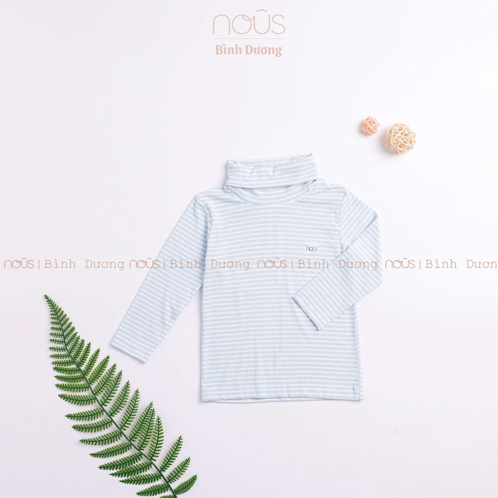 Áo cổ lọ Nous 3cm đến 5cm Nu Petit trắng 3 đến 24 tháng vải mềm mát, thấm hút tốt - Nous Bình Dương - Bipbipstore