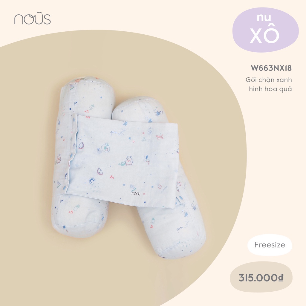 Gối chặn Nous đủ màu - Nu Xô Nous Bình Dương - Bipbipstore