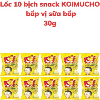 Bánh snack bắp koimucho vị sữa bắp 30g