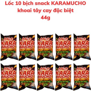 Bánh snack khoai tây karamucho vị cay đặc biệt 44g