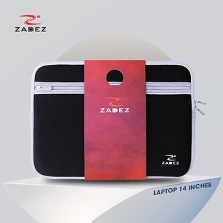 Túi chống sốc Zadez ZLC822 14 inch, vải cao su, khoá kéo cao cấo