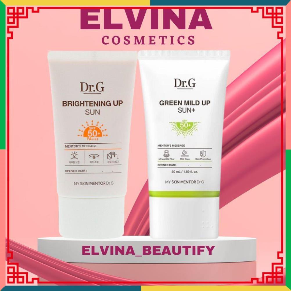 Kem chống nắng dưỡng sáng da Dr.G Brightening Up Sun+ SPF50+ PA+++ Tuýp 50ml ! HOT