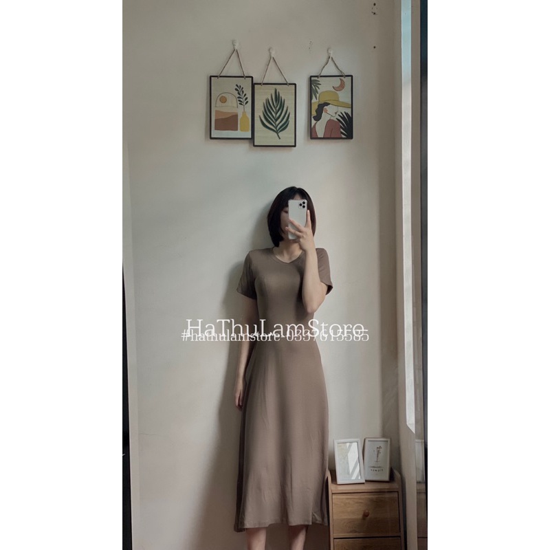 Váy body dáng dài
