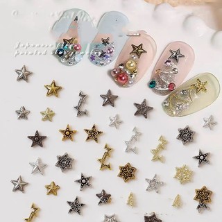 Charm ngôi sao 5 cánh ,sao 6 cánh gắn móng tay