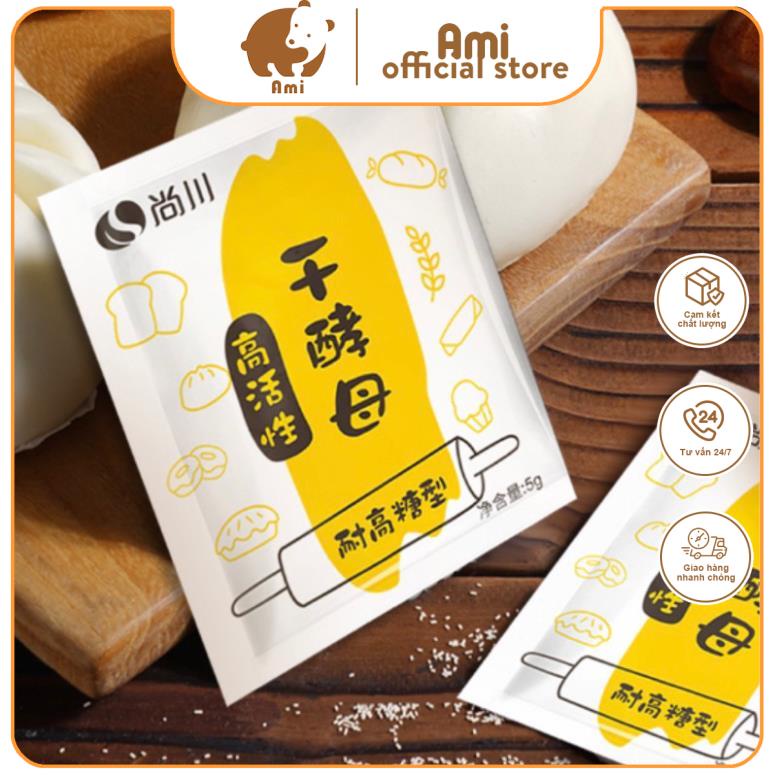 Bột lên men làm bánh bao, bánh mì, bánh bông lan, Men nở làm bánh giúp bánh thơm ngon hơn