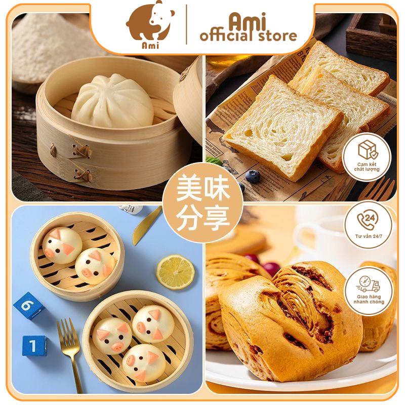 Bột lên men làm bánh bao, bánh mì, bánh bông lan, Men nở làm bánh giúp bánh thơm ngon hơn