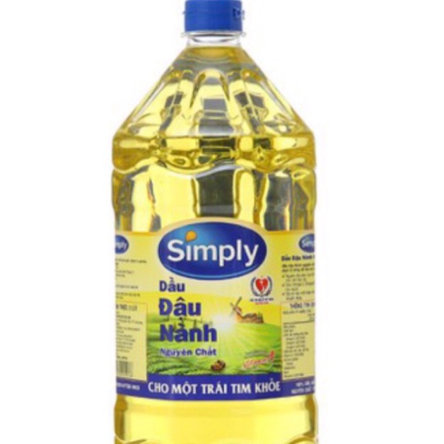Dầu đậu nành simply 2l