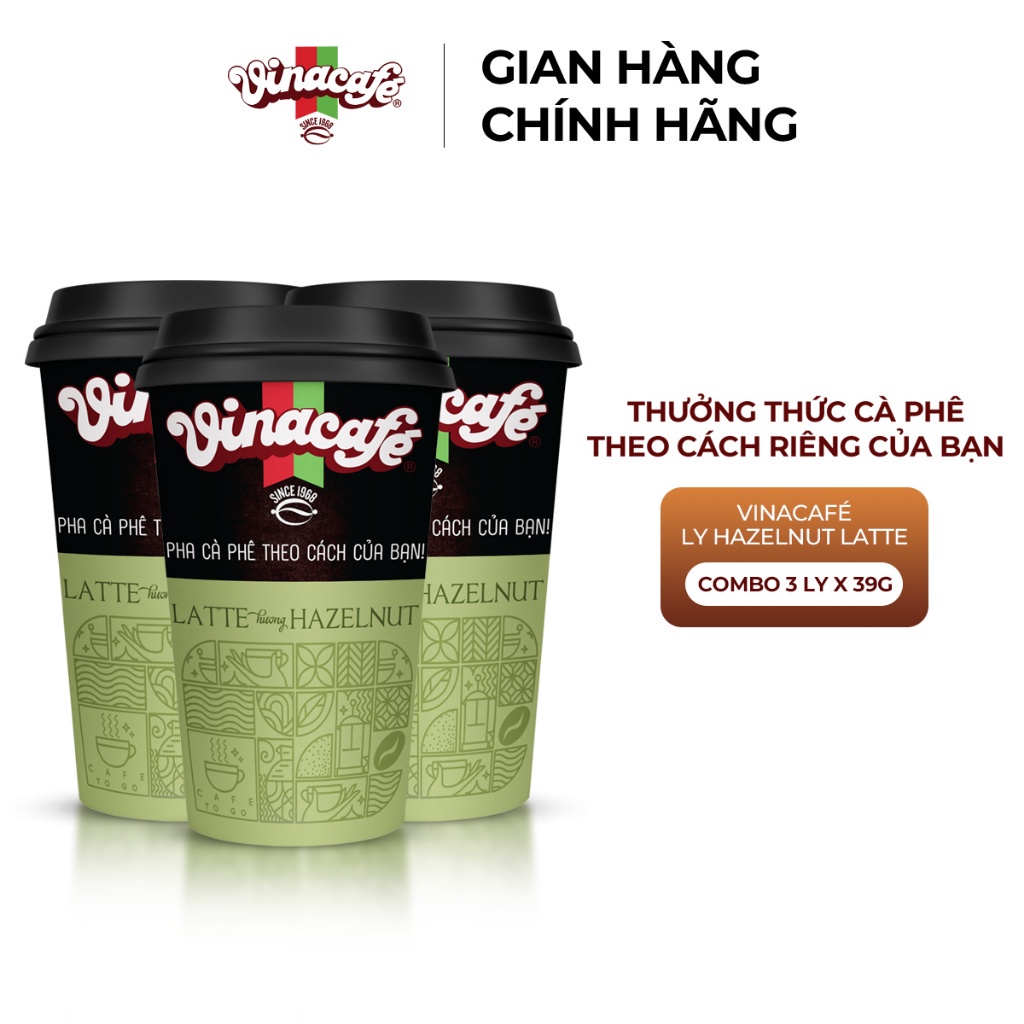 Combo 3 Vinacafé Ly Các Vị