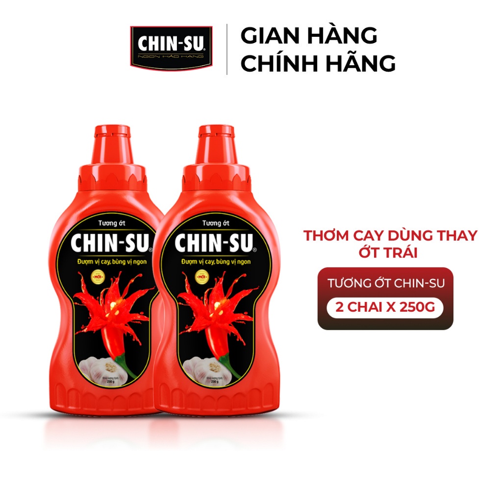 Combo 2 Tương Ớt CHIN-SU 250G