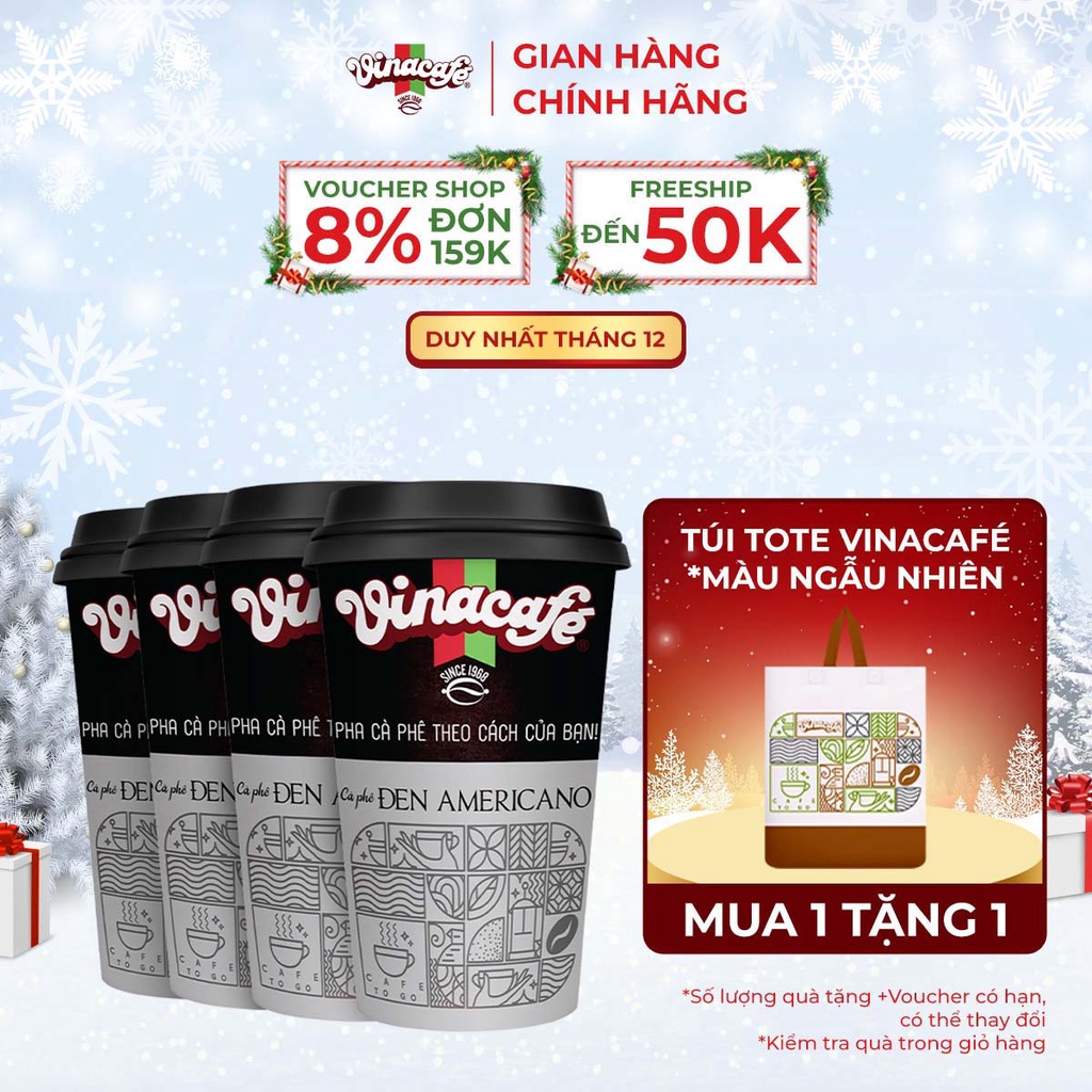 Combo 4 Vinacafé Ly Các Vị