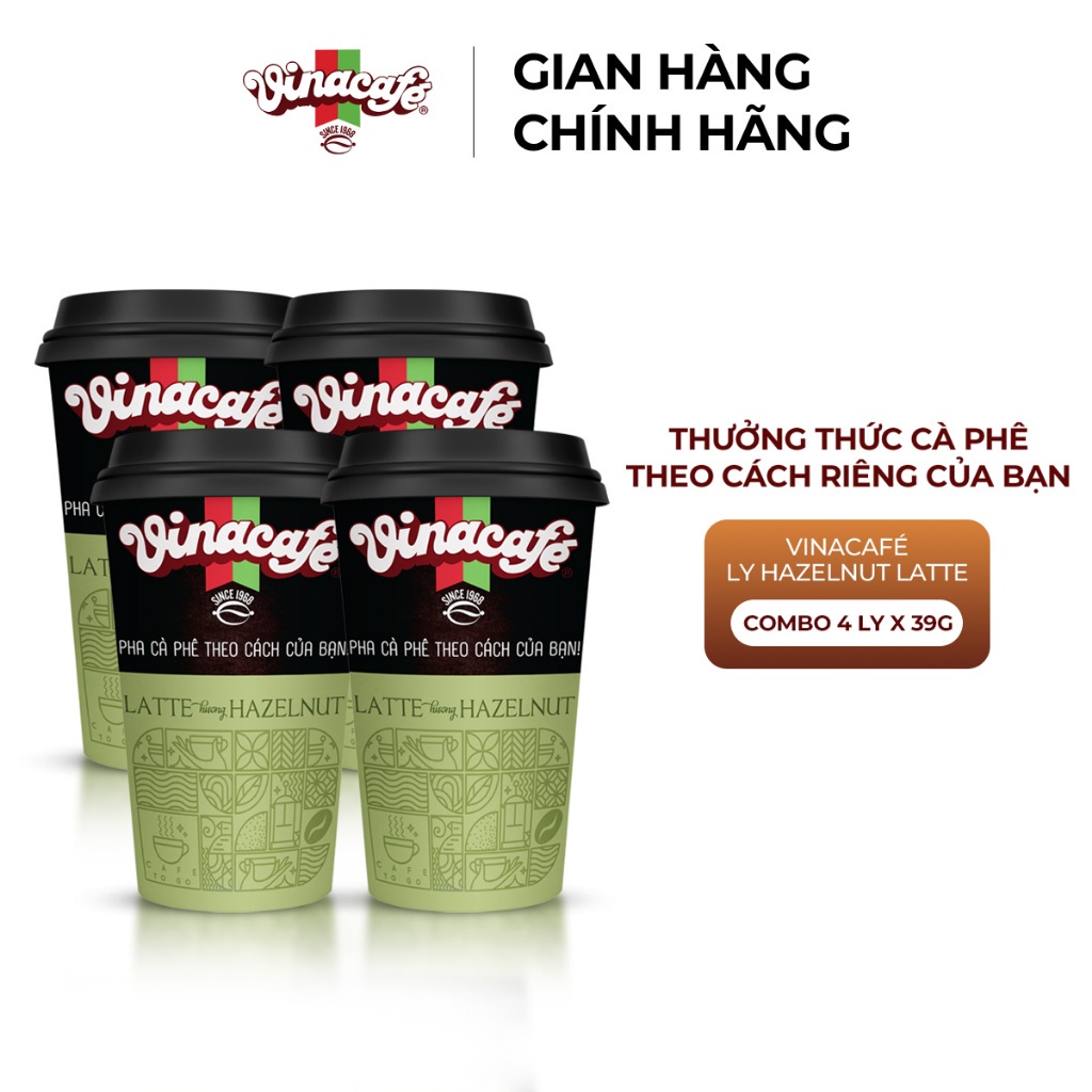 Combo 4 Vinacafé Ly Các Vị